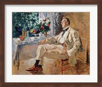 Portrait of the Singer Fyodor Chaliapin Fine Art Print