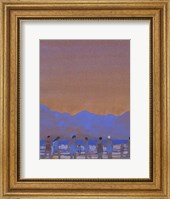 Bathers at the Foot of a Mountain Fine Art Print
