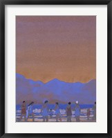 Bathers at the Foot of a Mountain Fine Art Print