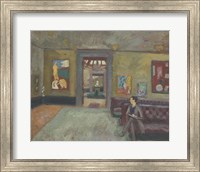 Room in the Second Post-Impressionist Exhibition in 1912 Fine Art Print