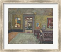 Room in the Second Post-Impressionist Exhibition in 1912 Fine Art Print
