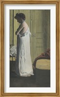 Woman Removing her Chemise, c. 1900 Fine Art Print