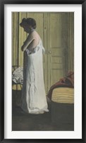 Woman Removing her Chemise, c. 1900 Fine Art Print