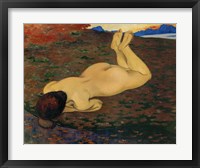 Woman Relaxing, 1899 Fine Art Print