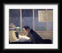 Felix Feneon at La Revue Blanche Fine Art Print