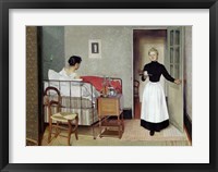 The Sick Patient (Helene Chatenay), 1892 Fine Art Print