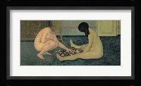 Nude Women Playing at Draughts, 1897 Fine Art Print