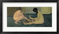 Nude Women Playing at Draughts, 1897 Fine Art Print