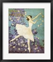 Design for a Poster of Anna Pavlova Gouache Fine Art Print