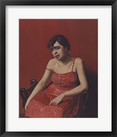 Romanian in a Red Dress, 1924 Fine Art Print