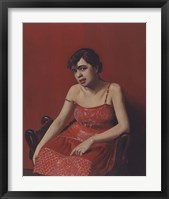 Romanian in a Red Dress, 1924 Fine Art Print