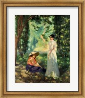 Two Women in a Landscape Fine Art Print