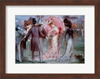 Weighing of the Horses Fine Art Print