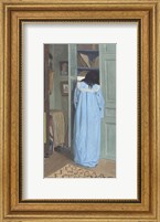 Woman in Blue Searching a Cabinet, 1903 Fine Art Print