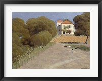 House with Red Roof, 1924 Fine Art Print