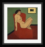 Woman Seated in an Armchair Fine Art Print