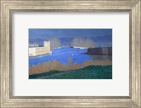 View of the Port of Marseille,  1901 Fine Art Print