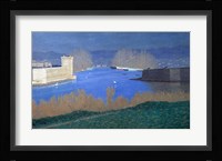 View of the Port of Marseille,  1901 Fine Art Print
