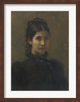 Portrait of a Young Woman Fine Art Print