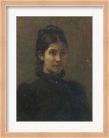 Portrait of a Young Woman Fine Art Print
