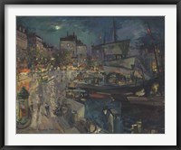 The Harbor of Marseille, 1929 Fine Art Print