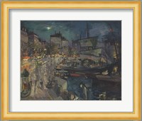 The Harbor of Marseille, 1929 Fine Art Print