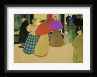 Les Passants Street Scene, 1895 Fine Art Print