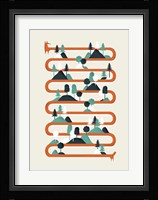 Foxy Stripes Fine Art Print