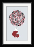 Cherry Tree Fox Fine Art Print