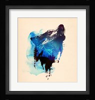 Alone As A Wolf Fine Art Print
