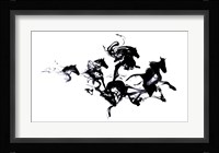 Black Horses Fine Art Print