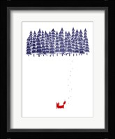 Alone In The Forest Fine Art Print