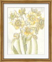 Belle Fleur Yellow IV Crop Fine Art Print