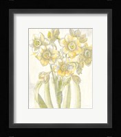 Belle Fleur Yellow IV Crop Fine Art Print