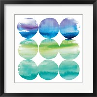 Summer Dots II Framed Print