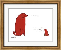 You Are So Little And You Are So Big, c. 1958 Fine Art Print