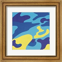 Camouflage, 1987 (blue, yellow) Fine Art Print