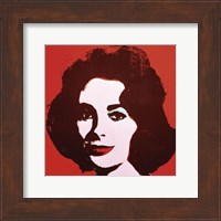 Liz, 1963 (red) Fine Art Print