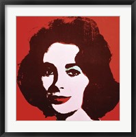 Liz, 1963 (red) Fine Art Print