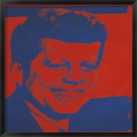 Flash-November 22, 1963, 1968 (red & blue) Fine Art Print
