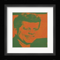 Flash-November 22, 1963, 1968 (orange & green) Fine Art Print