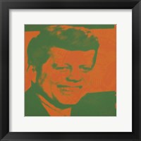 Flash-November 22, 1963, 1968 (orange & green) Fine Art Print