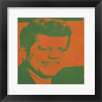 Flash-November 22, 1963, 1968 (orange & green) Fine Art Print