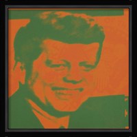 Flash-November 22, 1963, 1968 (orange & green) Fine Art Print