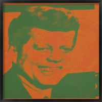 Flash-November 22, 1963, 1968 (orange & green) Fine Art Print