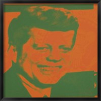 Flash-November 22, 1963, 1968 (orange & green) Fine Art Print