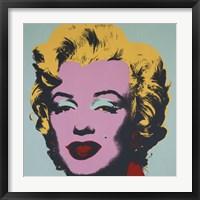 Marilyn, 1967 (on blue ground) Fine Art Print