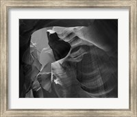 Upper Antelope Canyon (Black & White) Fine Art Print