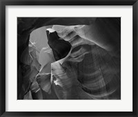 Upper Antelope Canyon (Black & White) Fine Art Print