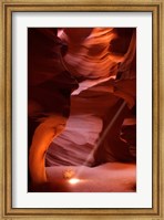 Antelope Canyon Sunbeam Fine Art Print